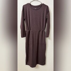 Title Nine Uprising Long Sleeve Midi Dress - S